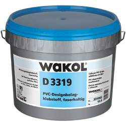 WAKOL D 3319 клей для дизайнерского ПВХ, волокнистый