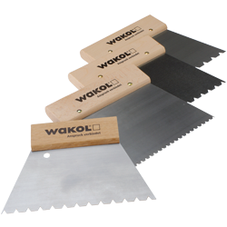 WAKOL Паркетный зубчатый шпатель, 10 штук TKB B11 18 см