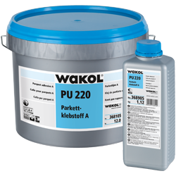 WAKOL PU 220 Клей для паркета, 1,12 кг В-Комп.