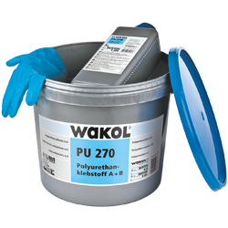 WAKOL PU 270 Клей для ПВХ-покрытий, 6,0 кг A-комп